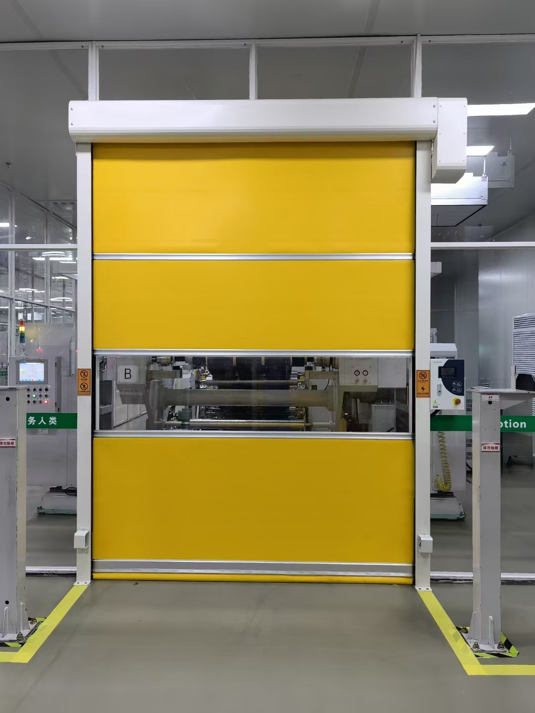 Introduction of PVC high-speed door curtain fabric