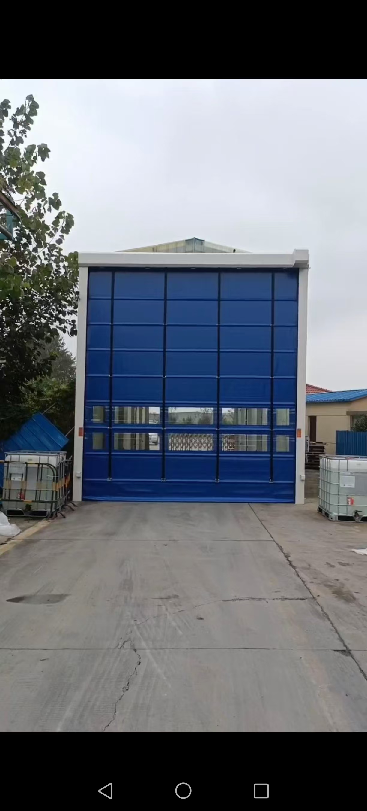 A detailed introduction to the fast stacking door