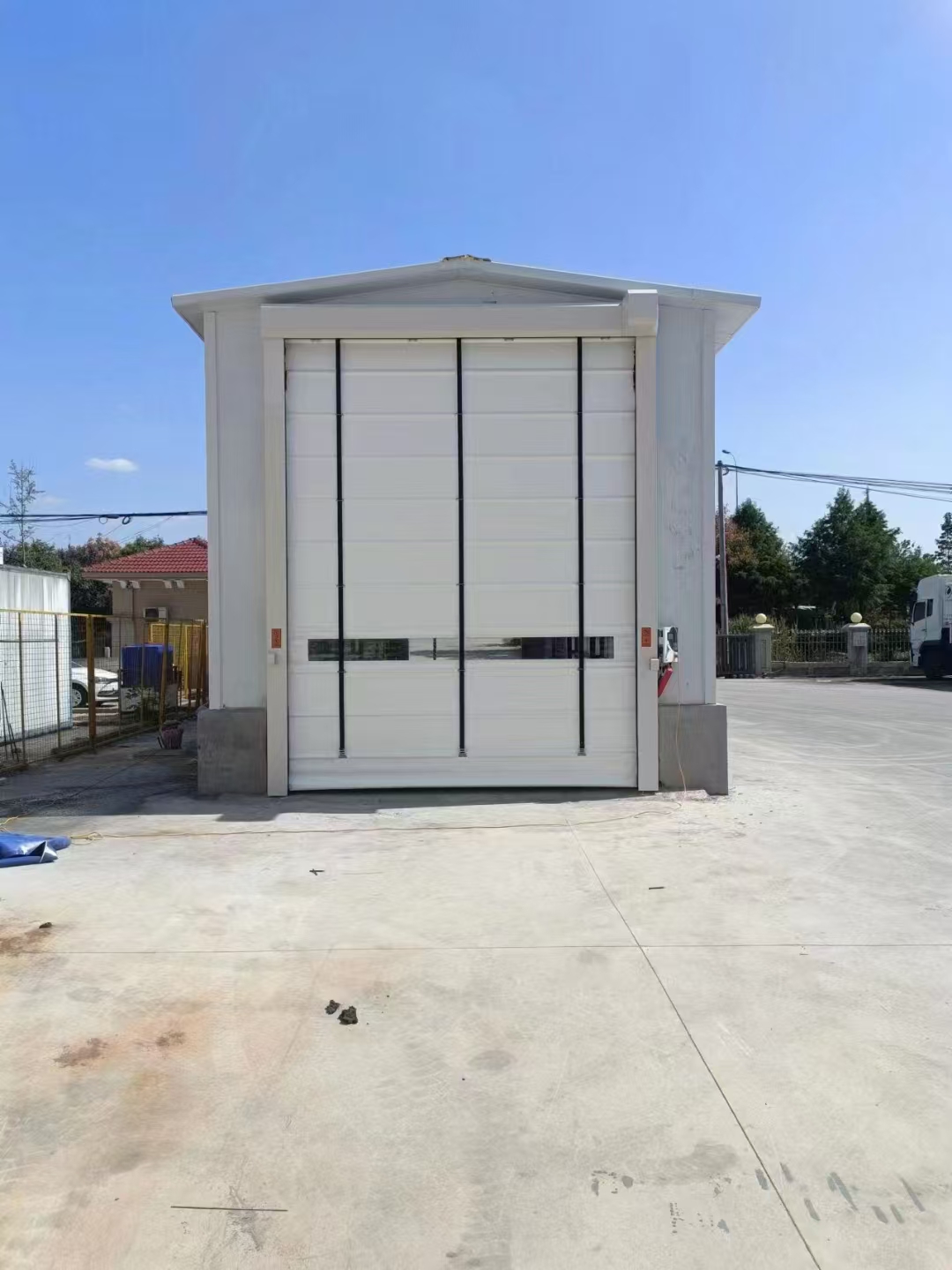 Stack doors quickly