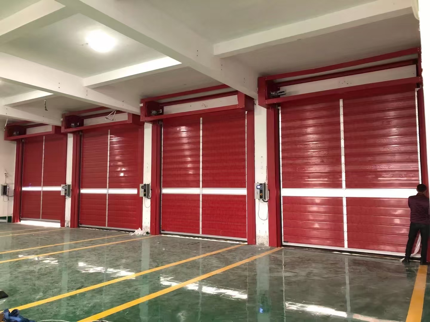 High-speed doors