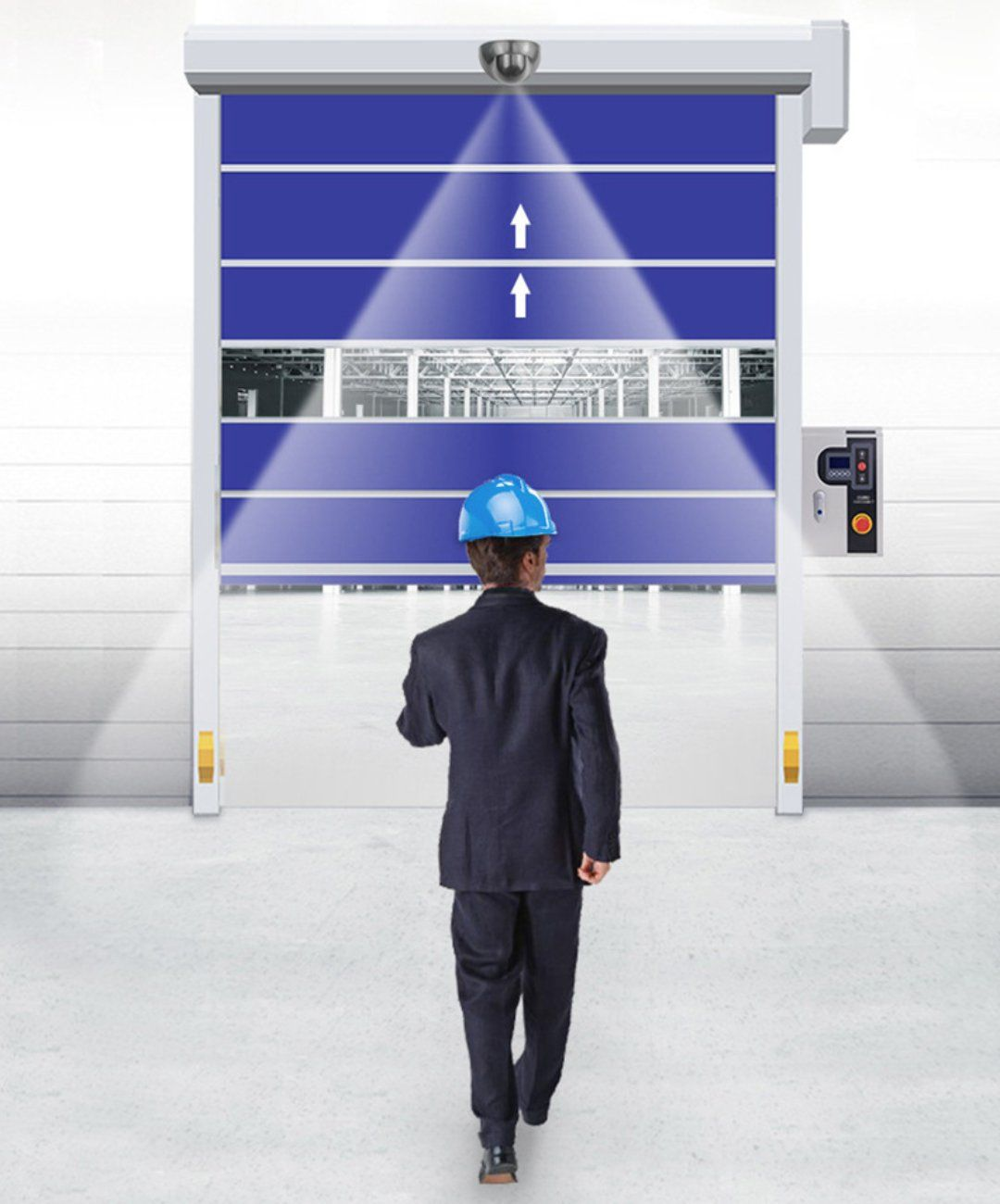 Smart Automatic Door Sensor for Fast Rolling Access Control.png