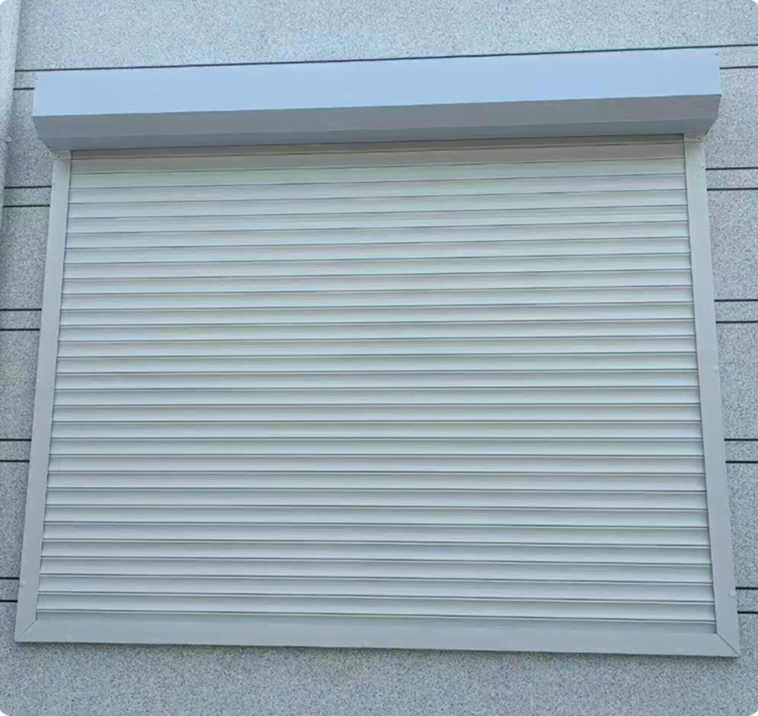 Aluminum Wind-Resistant High-Quality Bulletproof Vertical Rolling Shutter Garage Door
